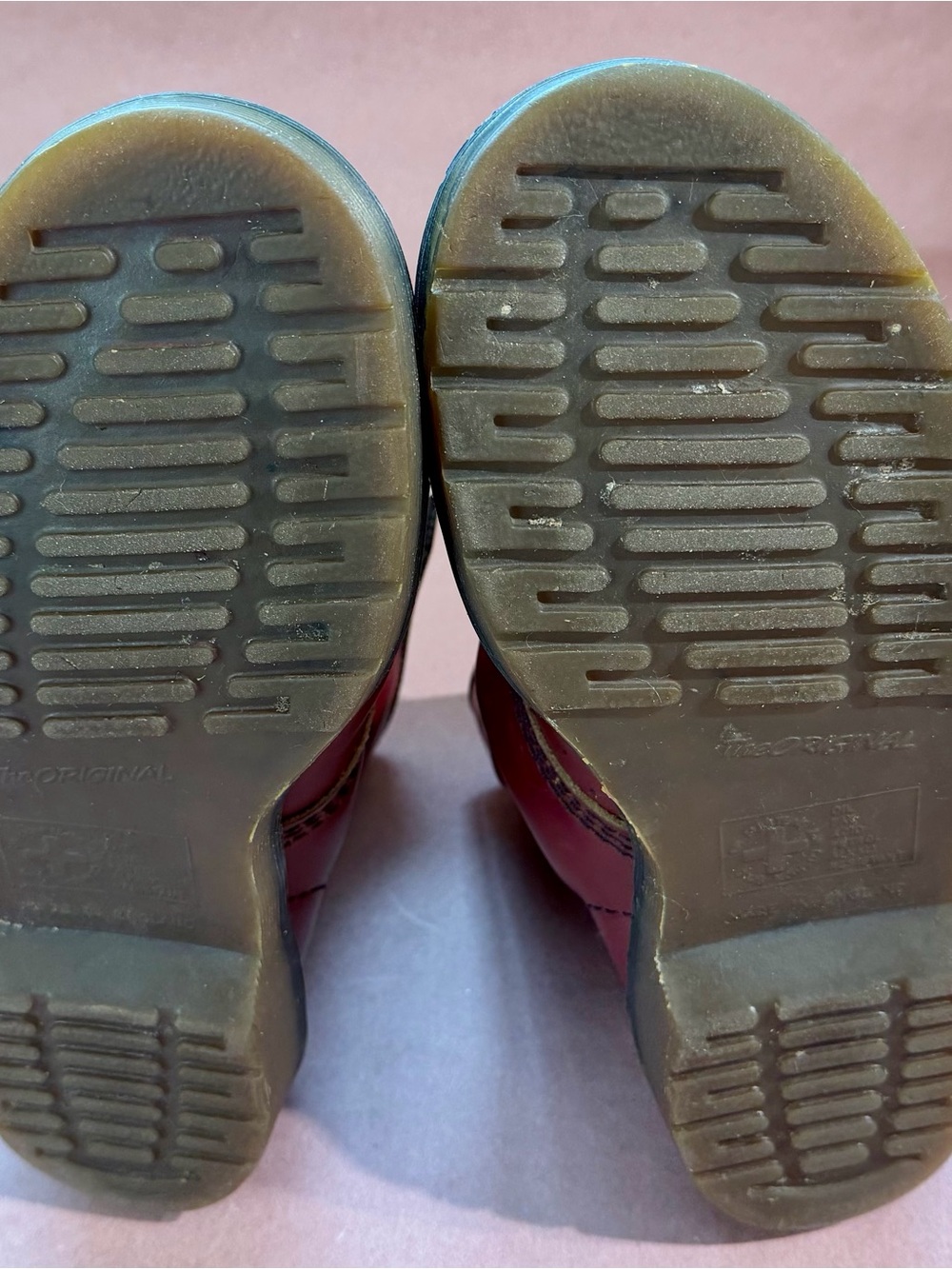 Dr. Martens Vintage 1460 Cherry Red 8 eye Boots - Picture 11 of 12